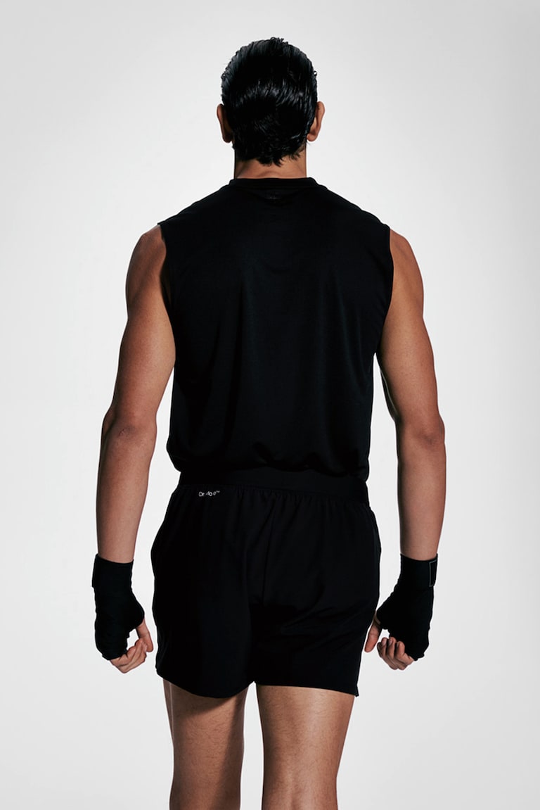 H&M Pantalón De Deporte Extracorto Con DryMove™ - Gris - HOMBRE