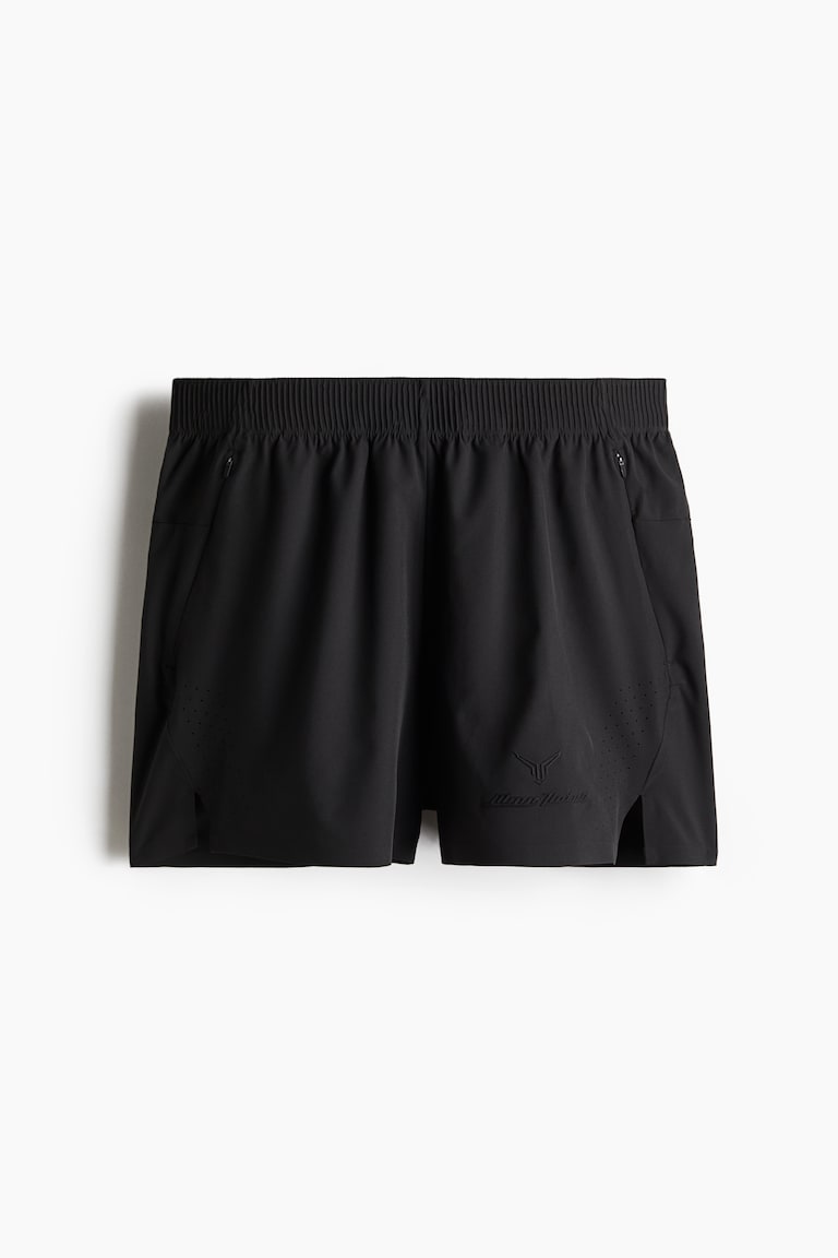 H&M Pantalón De Deporte Extracorto En DryMove™ - Burdeos - HOMBRE