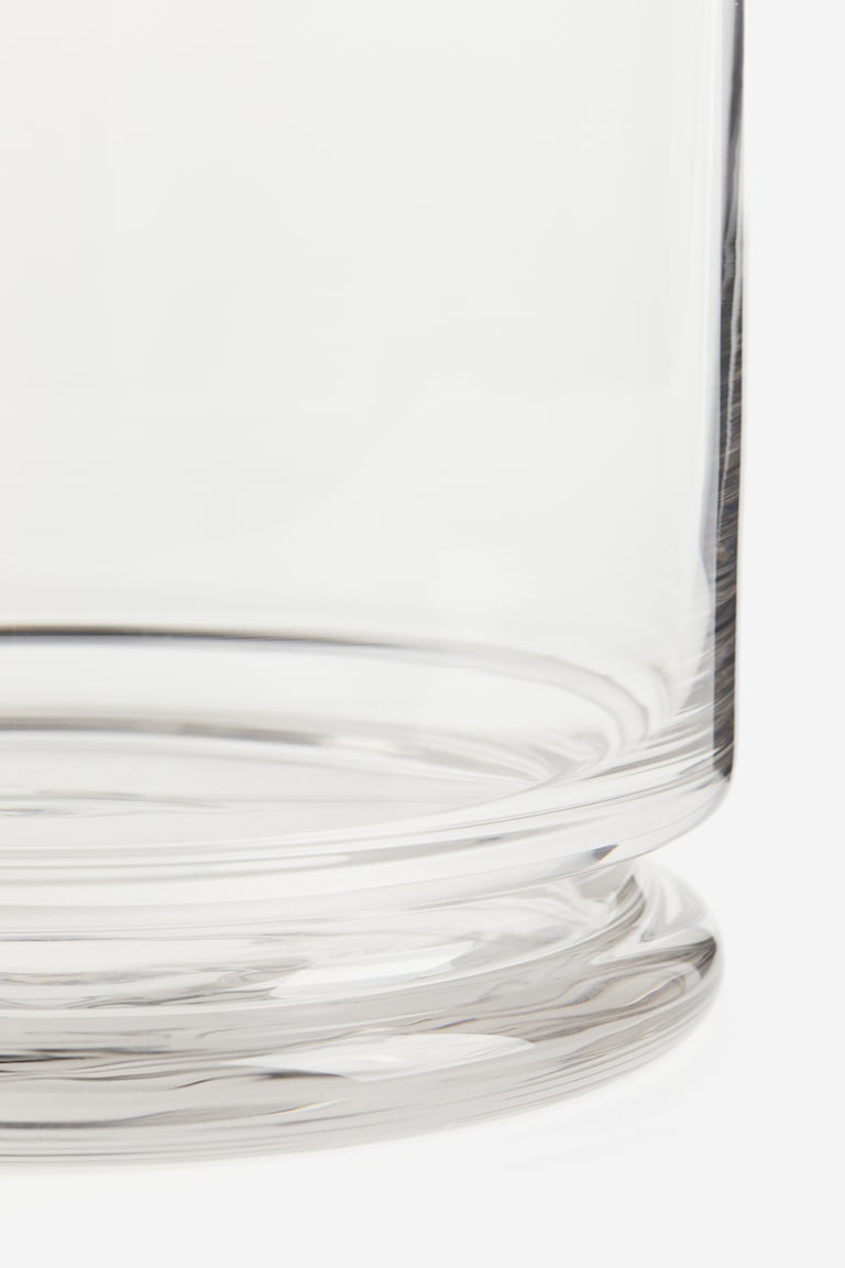 H&M Portavelas Extragrande De Vidrio - Vidrio Transparente - HOME