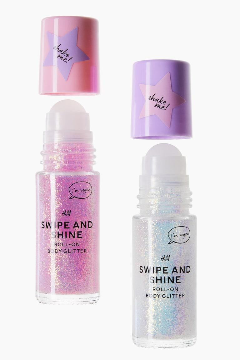 H&M Purpurina Corporal Envase Roll-on - Transparente/Lila Claro - Beauty All