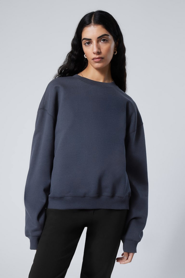 H&M Shorts De Chándal De Corte Estándar Essence - Azul Oscuro - MUJER