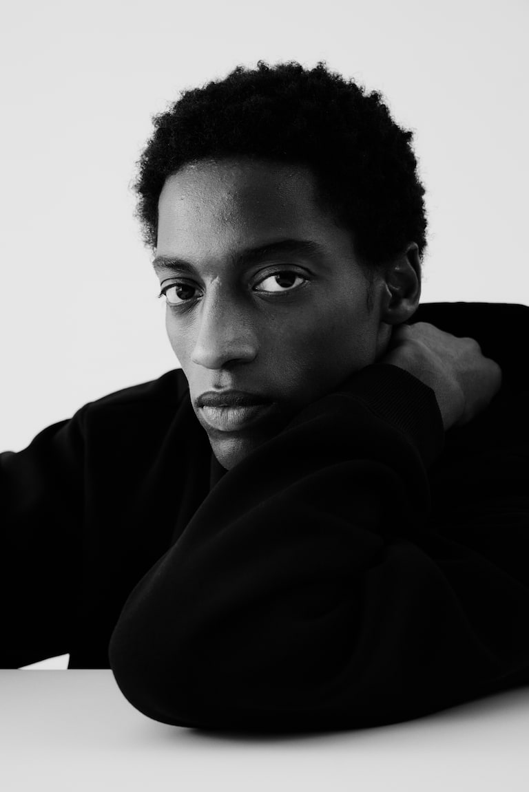 H&M Sudadera Con Capucha Loose Fit - Azul Marino - HOMBRE