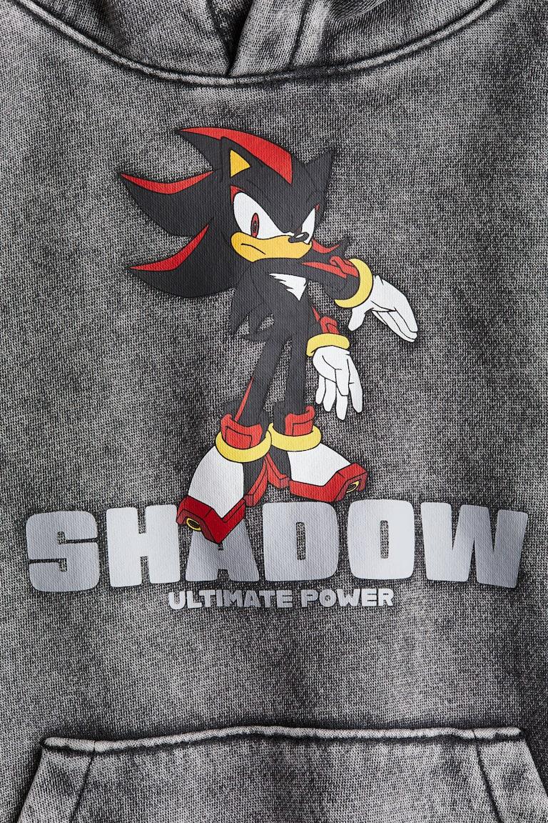 H&M Sudadera Con Capucha Y Motivo Estampado - Verde Oscuro/TMNT - NIÑOS