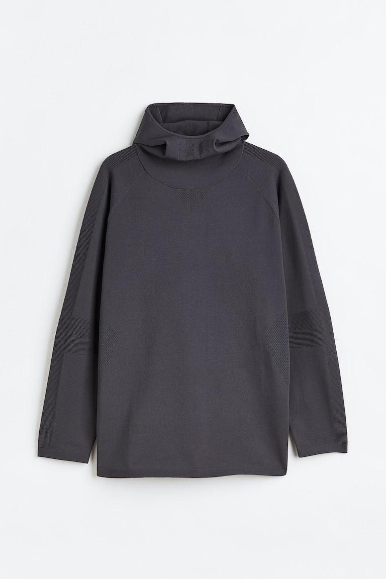 H&M Sudadera de deporte con capucha - Amarillo mostaza - HOMBRE