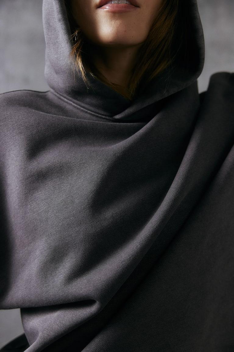 H&M Sudadera De Deporte Oversize - Gris Jaspeado/Active - MUJER