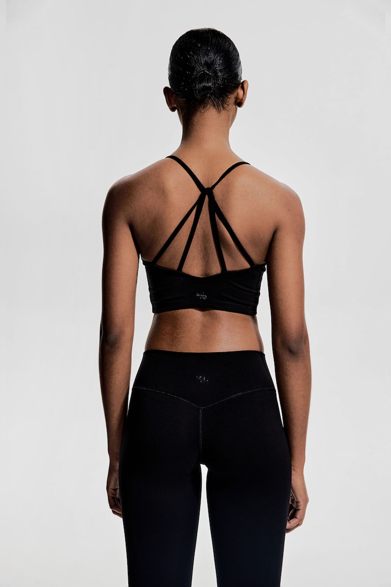 H&M Sujetador de deporte con SoftMove™ Light Support - Rosa - MUJER