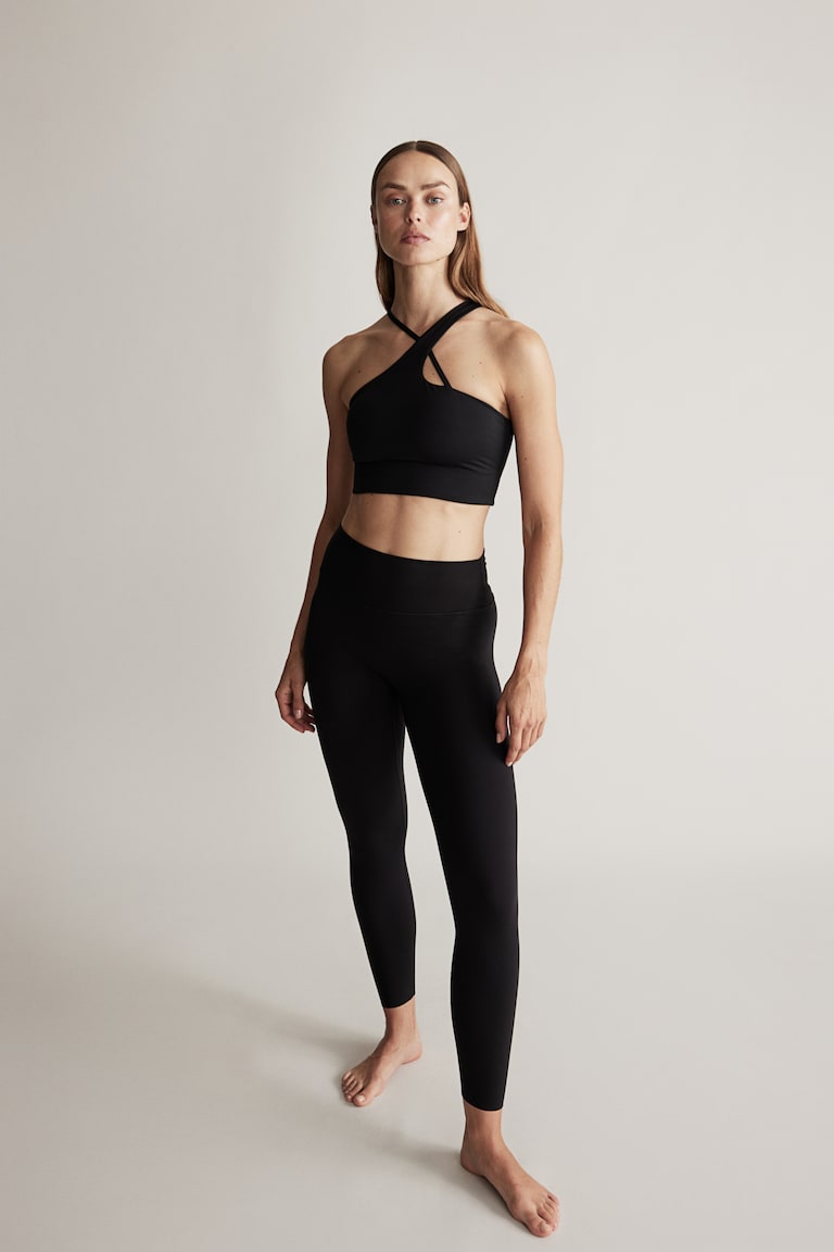 H&M Sujetador De Deporte En SoftMove™ Light Support - Negro - MUJER