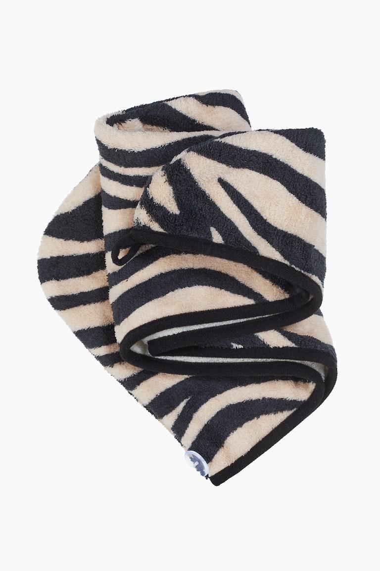 H&M Toalla De Microfibra Para El Cabello - Gris Oscuro - Beauty All