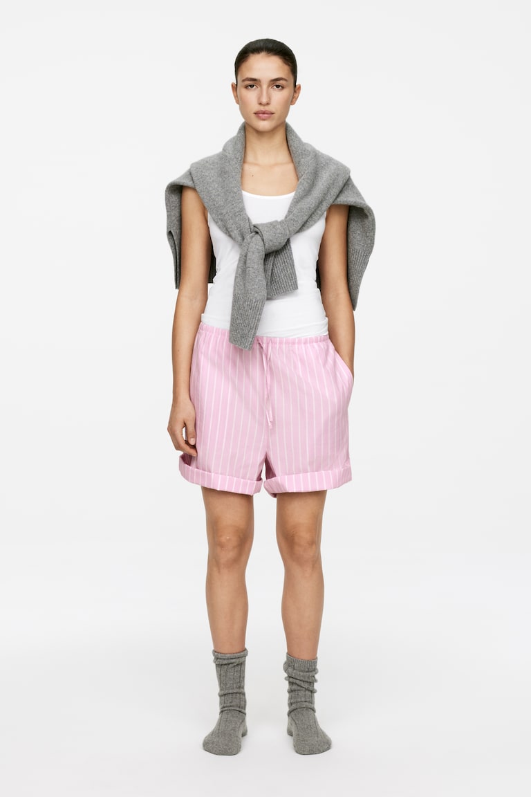 H&M Top De Tirantes De Tipo Deportivo De Algodón - Blanco - MUJER