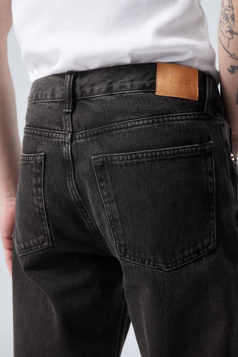 H&M Vaqueros De Pernera Recta Estándar Klean - Deep Night - Black - HOMBRE