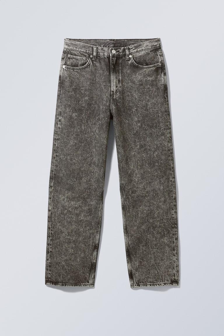 H&M Vaqueros de pernera recta y corte holgado Galaxy - Sapphire Blue - Dark Blue - HOMBRE