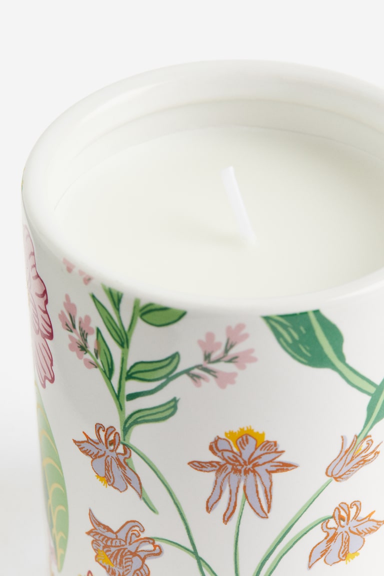H&M Vela Aromática En Recipiente De Cerámica - Tonka Santal - HOME