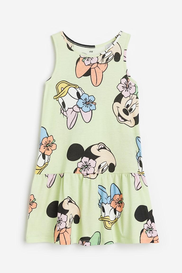 H&M Vestido estampado de algodón - Rosa claro/Alicia - NIÑOS