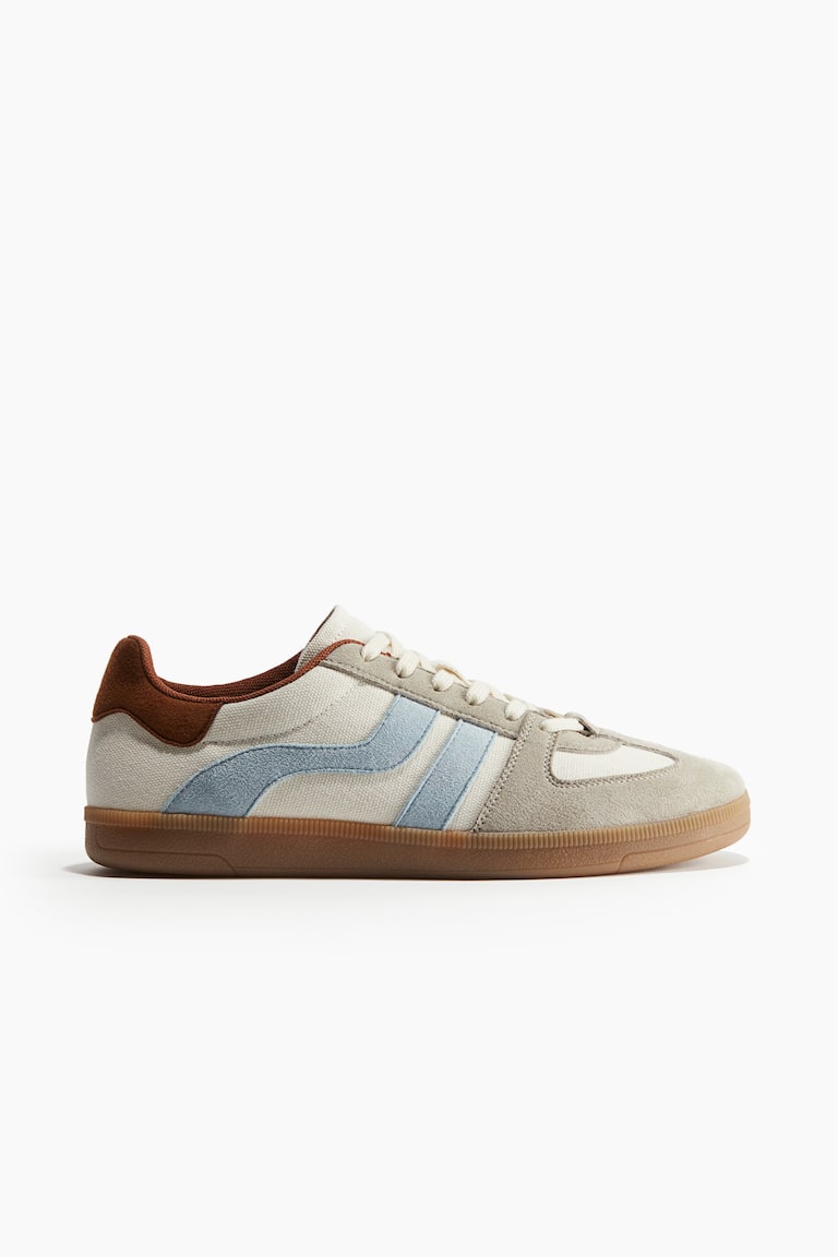 H&M Zapatillas Deportivas - Beige Grisáceo/Crema - MUJER