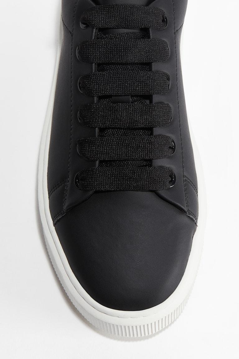 H&M Zapatillas Deportivas Con Suela Gruesa - Negro - HOMBRE