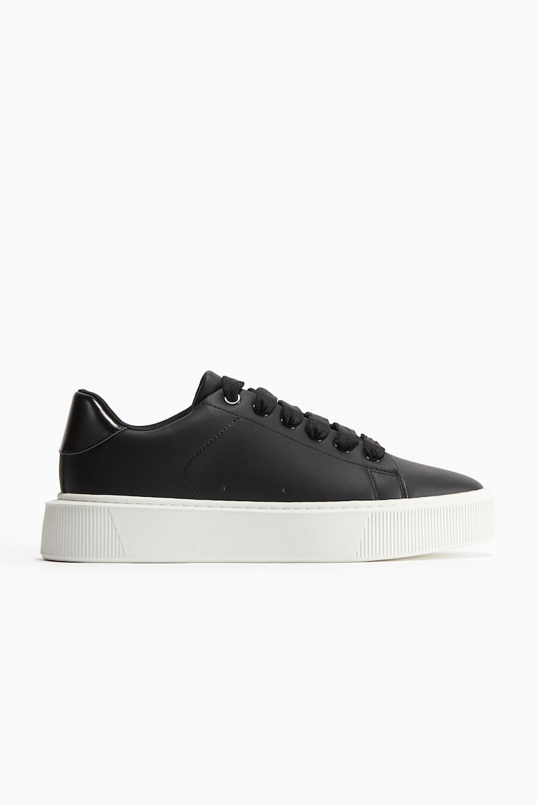 H&M Zapatillas deportivas con suela gruesa - Negro - HOMBRE