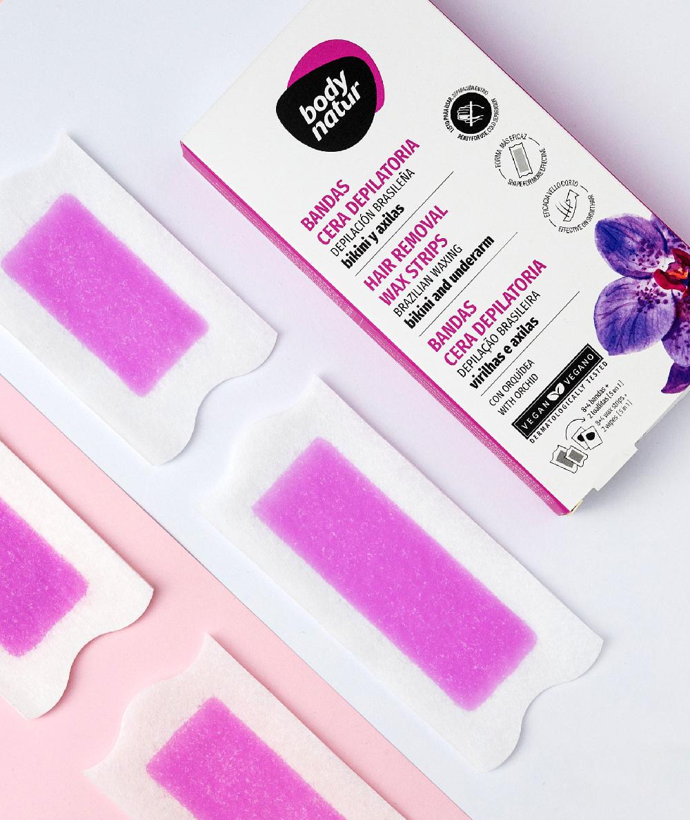 The Body Natur BANDAS CERA DEPILATORIA CON ORQUÍDEA