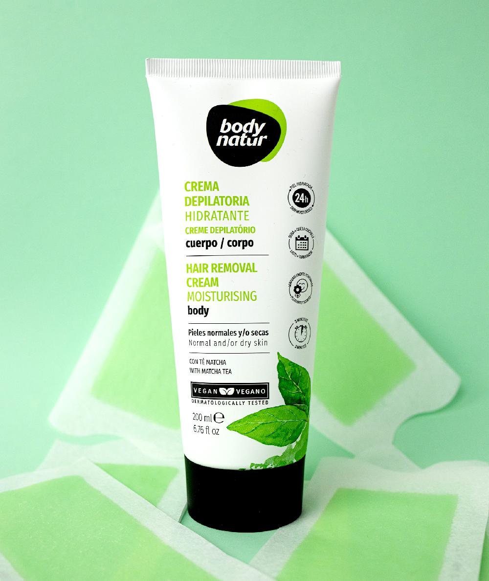 the body natur CREMA DEPILATORIA HIDRATANTE CORPORAL PIELES NORMALES