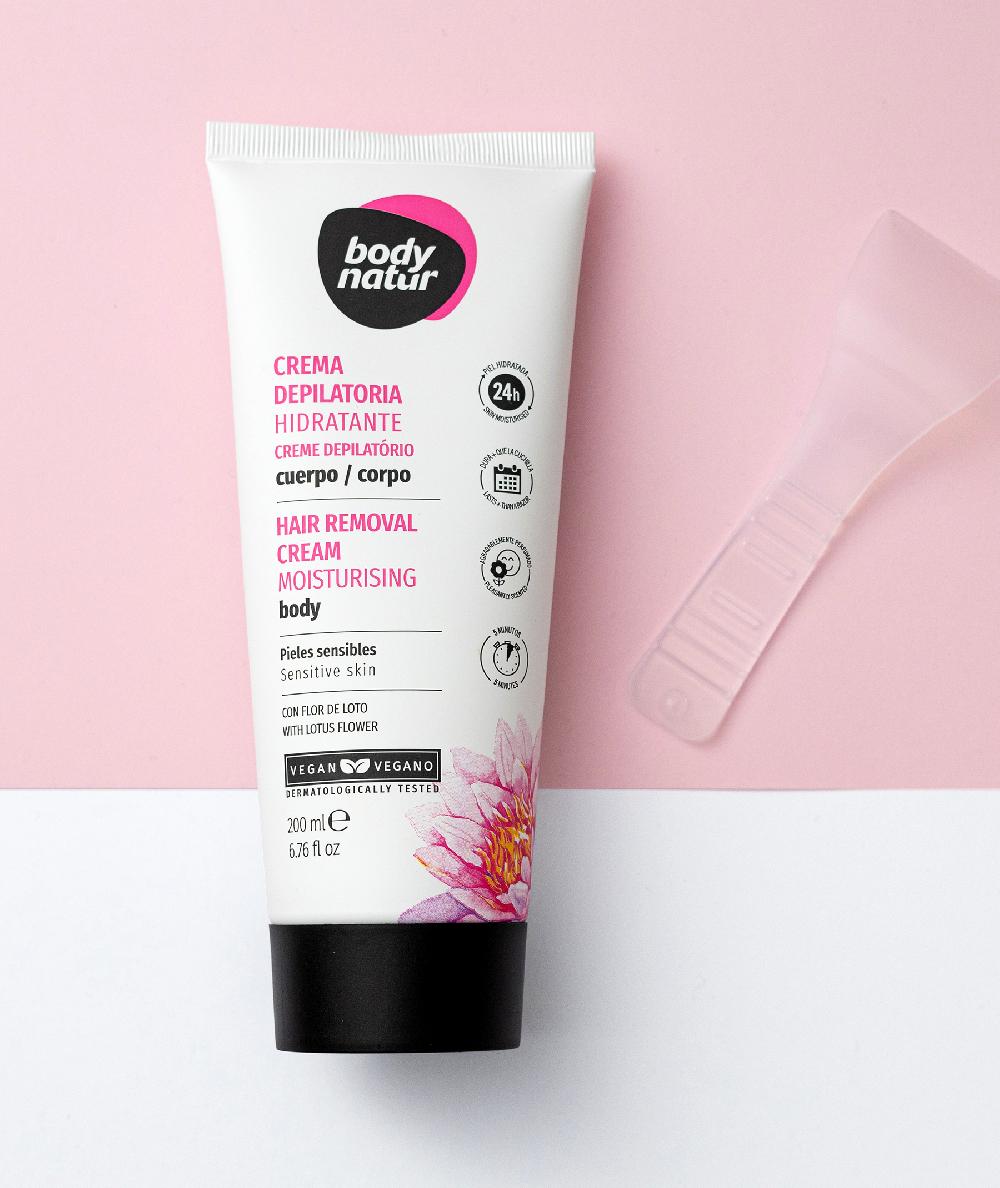The Body Natur CREMA DEPILATORIA HIDRATANTE CORPORAL PIELES SENSIBLES