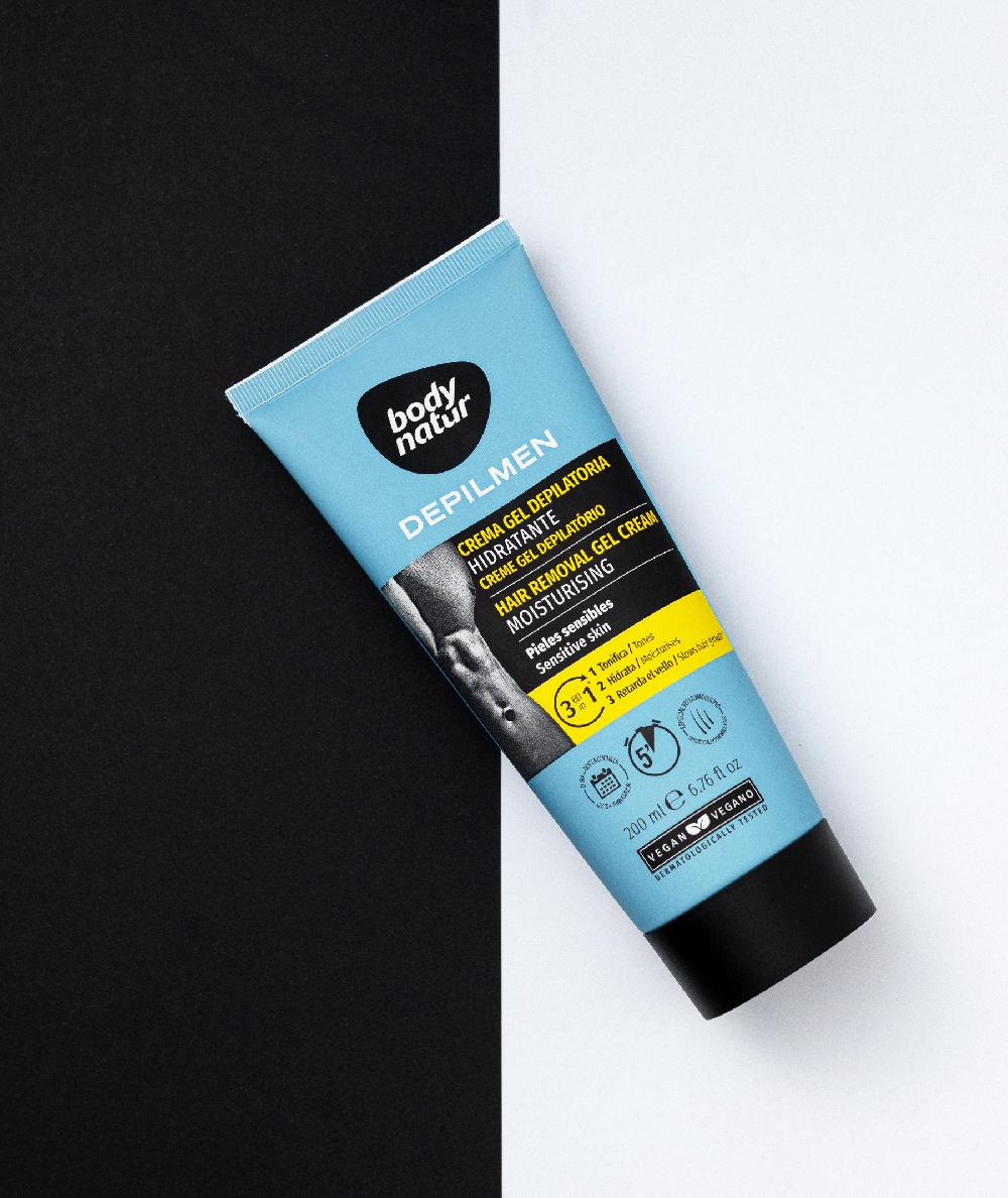 the body natur DEPILEN CREMA GEL DEPILATORIA HIDRATANTE PIELES SENSIBLES