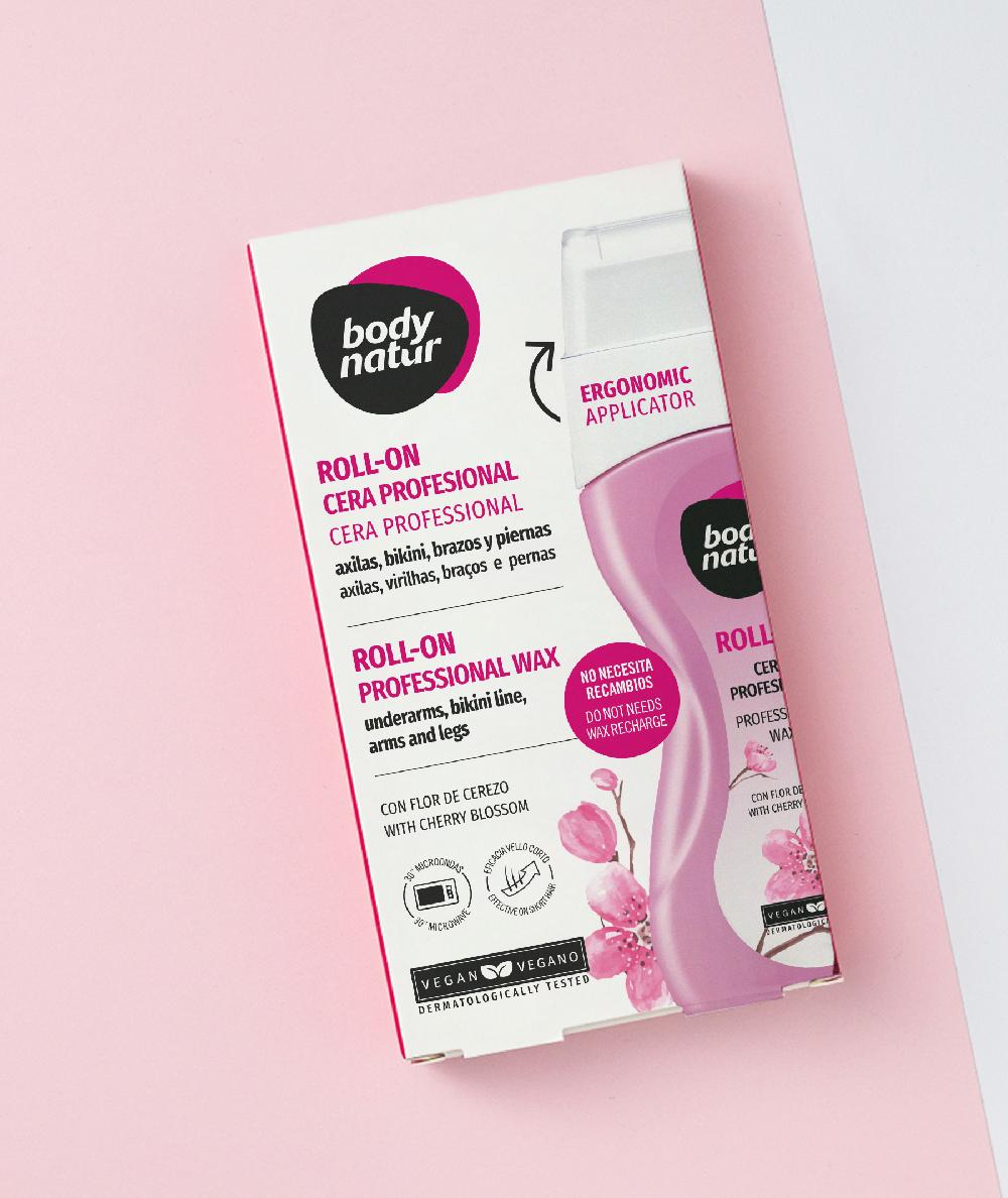 The Body Natur ROLL-ON CERA PROFESIONAL CUERPO CON FLOR DE CEREZO