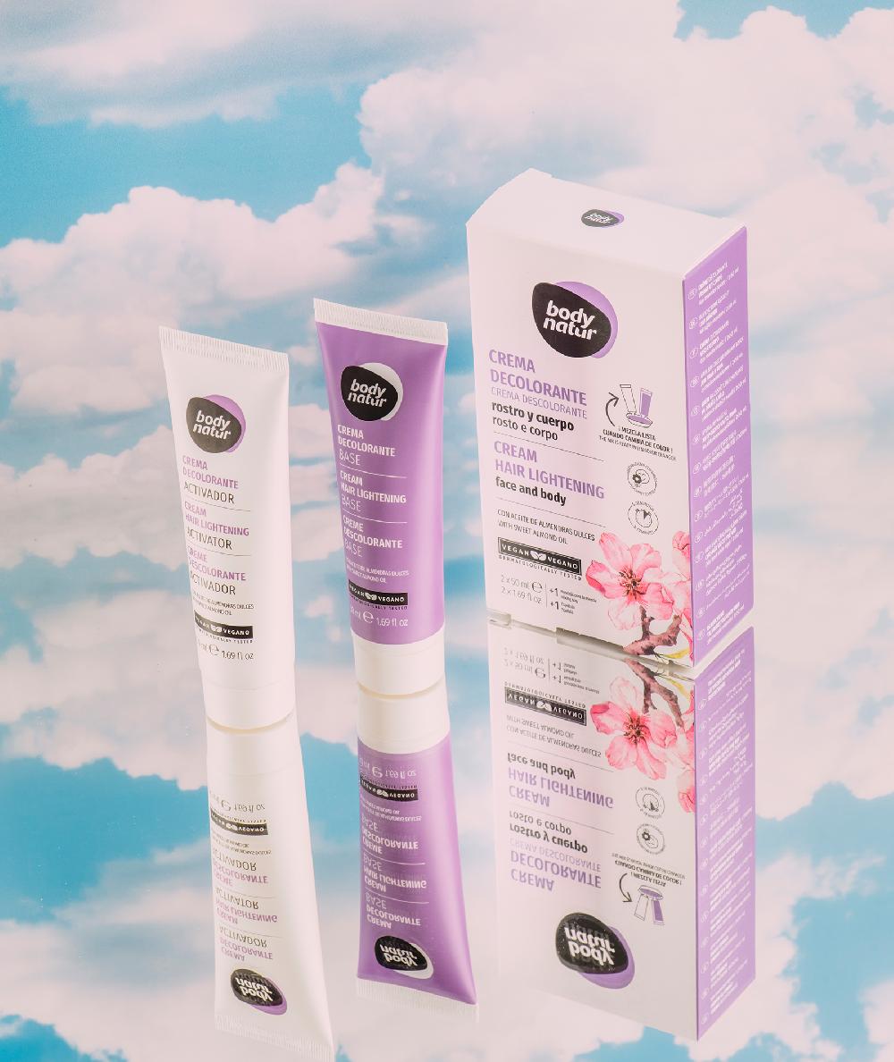 the body natur CREMA DECOLORANTE ROSTRO Y CUERPO