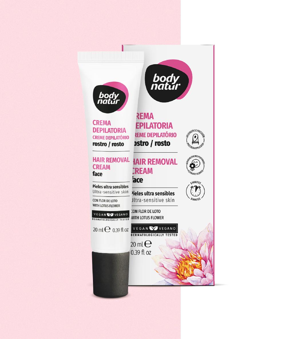 The Body Natur CREMA DEPILATORIA HIDRATANTE ROSTRO