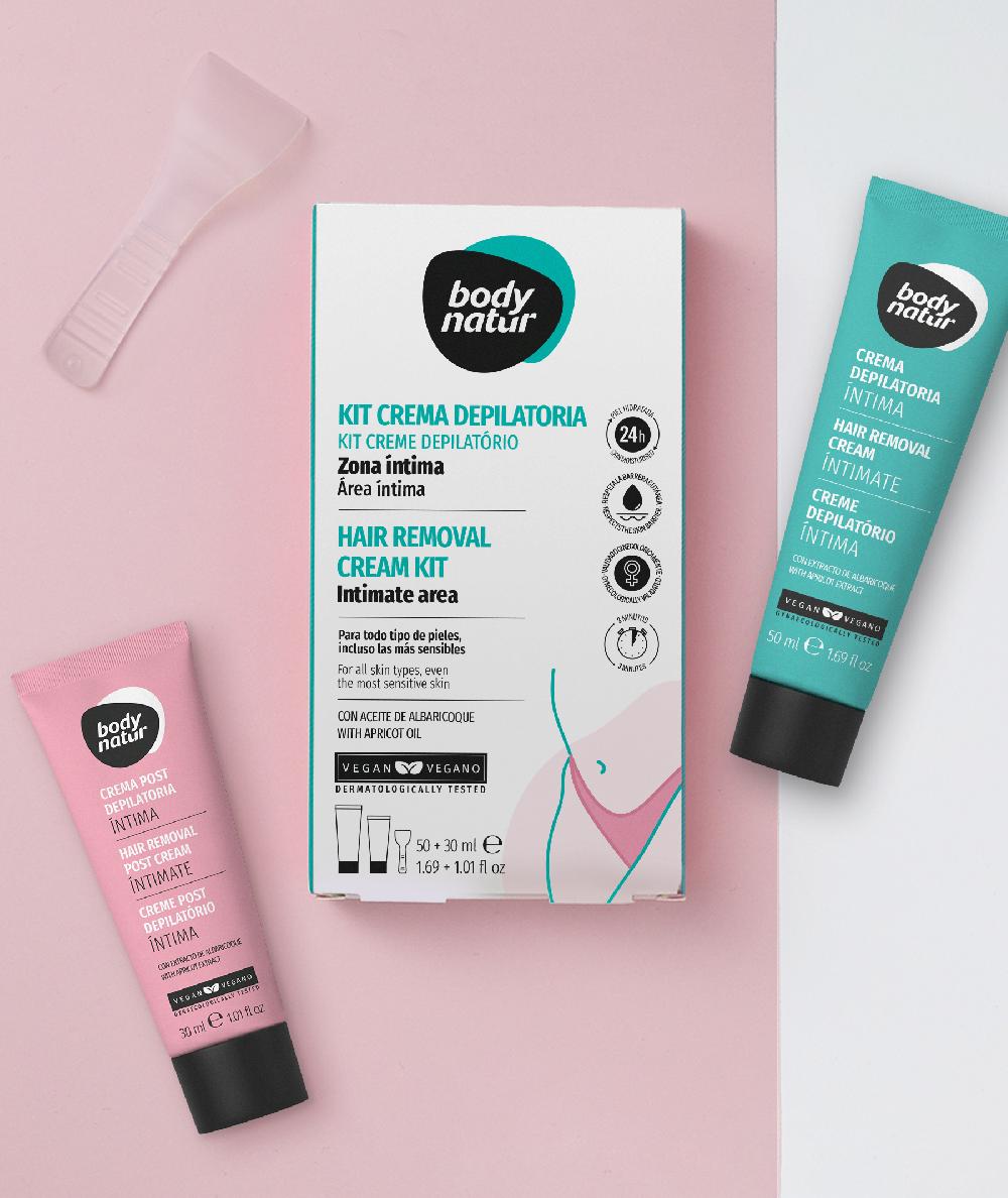 the body natur KIT CREMA DEPILATORIA ZONA ÍNTIMA